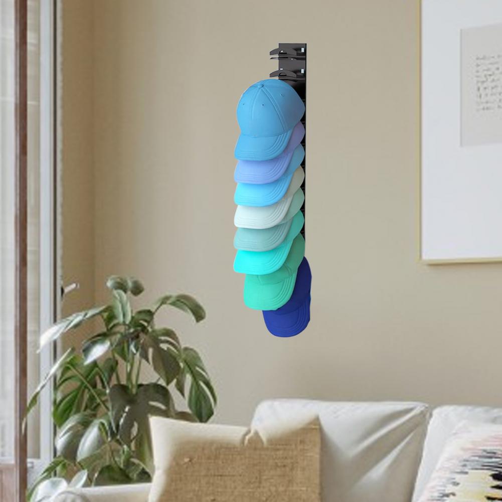 Baseball Cap Holders: Wall-Mounted Hat Racks, 2Pcs Set