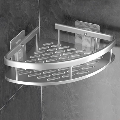 Stainless Steel Shower Caddy: Corner Shelf Organizer