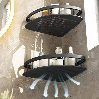 Stainless Steel Shower Caddy: Corner Shelf Organizer