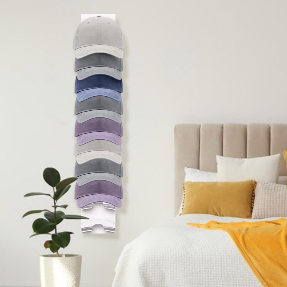 Baseball Cap Holders: Wall-Mounted Hat Racks, 2Pcs Set