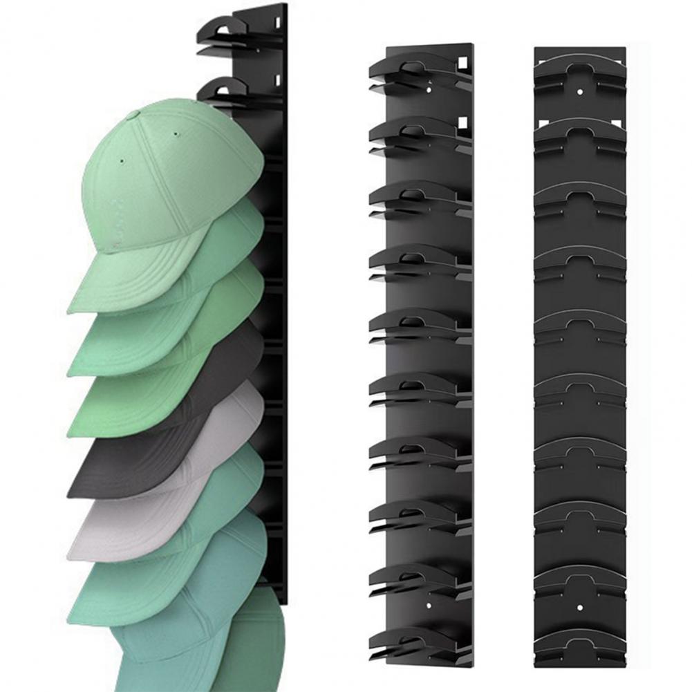 Baseball Cap Holders: Wall-Mounted Hat Racks, 2Pcs Set